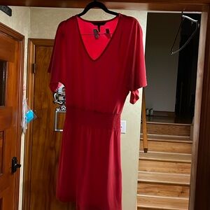 White House black market xs pink dress